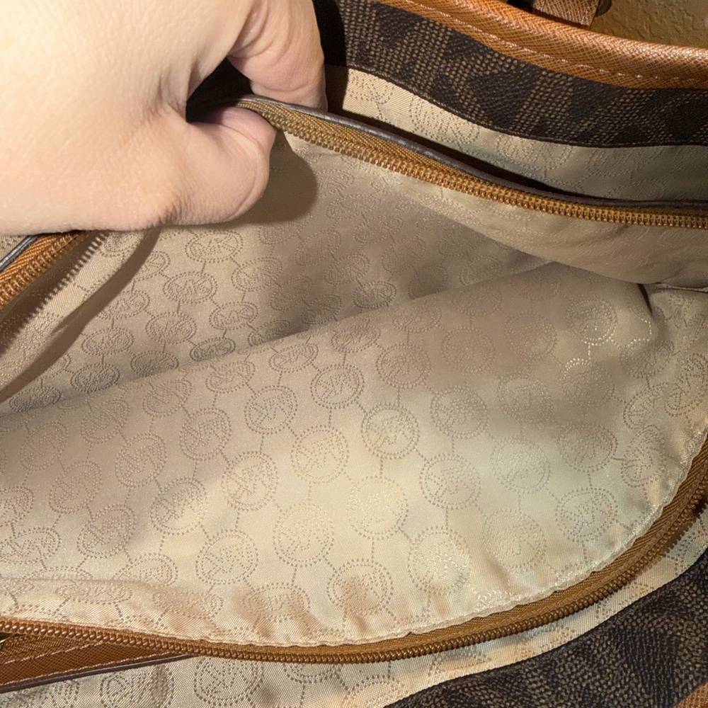 2016 Michael KorsDark Brown Signature Tote - Picture 10 of 10